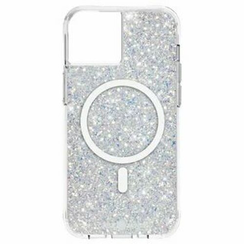 Накладка Apple iPhone 16 зеленый блестящая силикон+пластик SafeMag