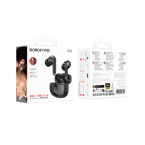 Гарнитура Стерео Borofone FQ3 черный Bluetooth