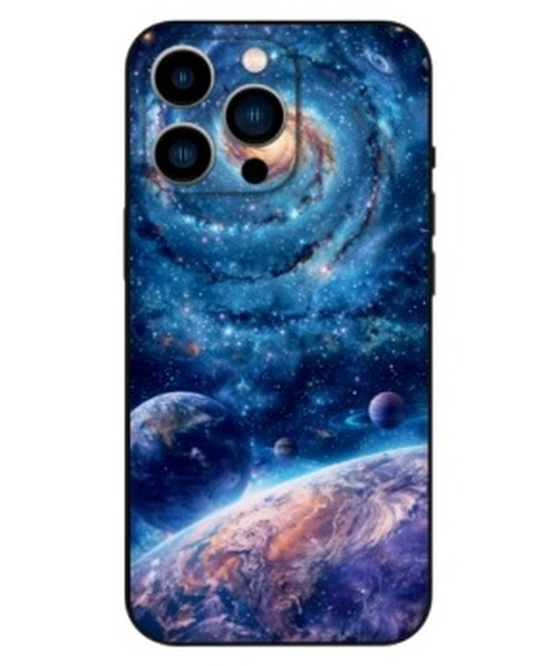 Накладка Realme C20/C11 2021 colorful фактурный силикон Mcover Космос