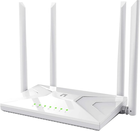 Wi-Fi роутер NETIS NC21 1200Mbps 2.4-5 ГГц, 4 порта LAN, двухдиапазонный поддержка Easy Mesh