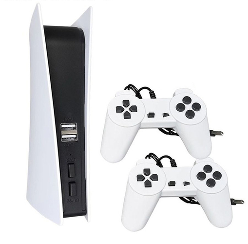 Приставка игровая 8/16/32 bit No brand GAME STATION 5 Pro G3213 15000в1 HDMI 2 беспроводных джойстика 64Gb