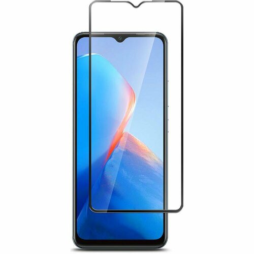 Защитное стекло Infinix Smart 10 черный 3D Activ