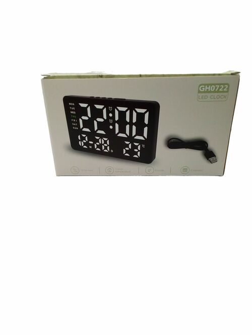 Настольные часы будильник электронные VST VST897H