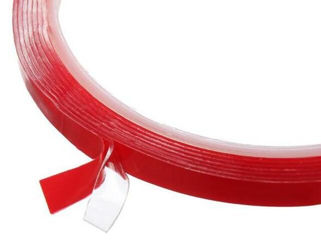 Скотч двухсторонняя TORSO 6мм*5м прозрачный акриловая 1293506