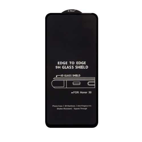 Защитное стекло Realme C51/C53/Narzo N53/Note 50 черный 6D тех.пак