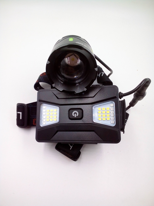 Фонарик налобный No brand HT-3082-PM20 1 LED 3*18650