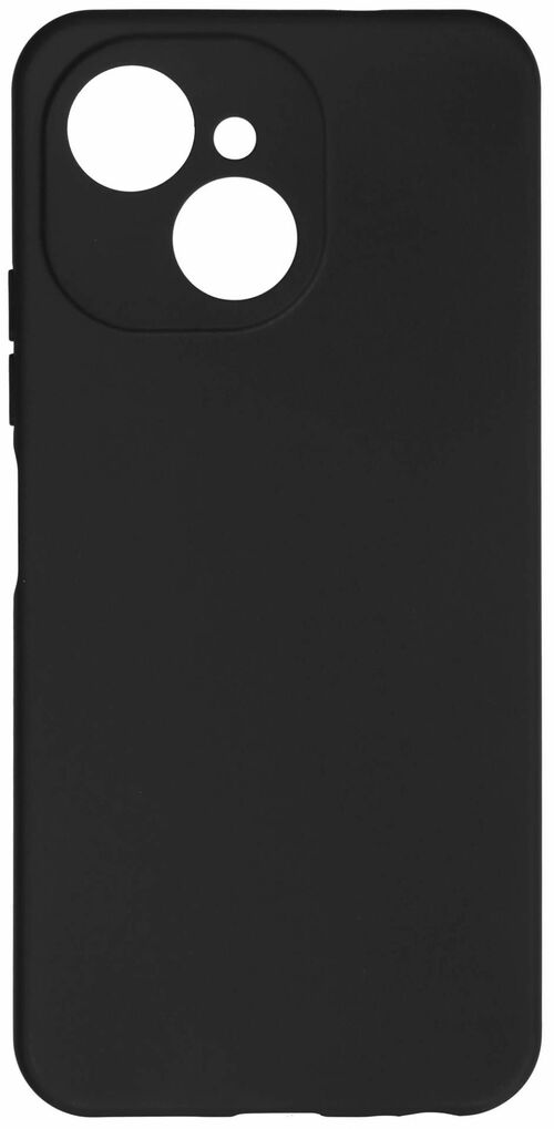 Накладка Tecno Spark 40 Pro черный матовый силикон Однотонный