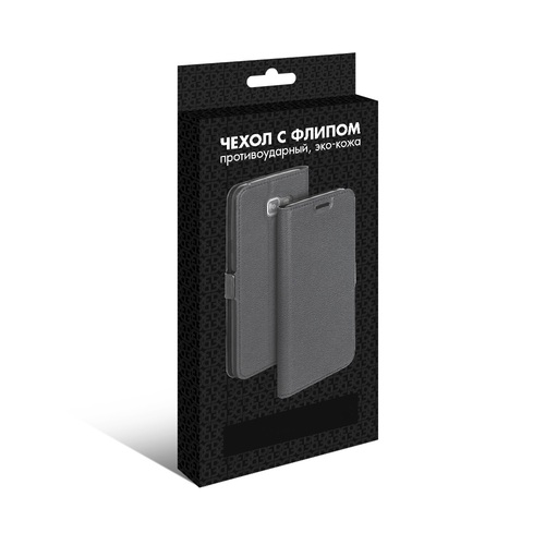 Чехол-книжка Huawei Nova 11 SE черный горизонтальный DF