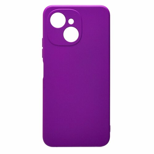Накладка Tecno Spark 40C 5G фиолетовый Silicone Case Full без лого