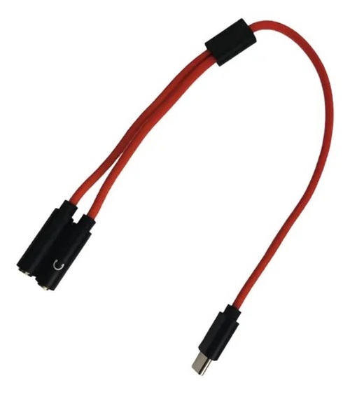 Переходник Type-C -2* AUX Kin KY-218