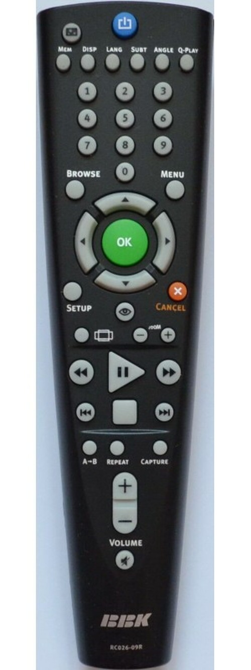 Пульт дистанционного управления для ТВ BBK RC026-09R