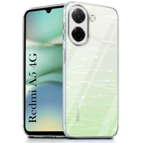 Накладка Xiaomi Poco C71/Redmi A5 прозрачный 0.3-0.5мм силикон