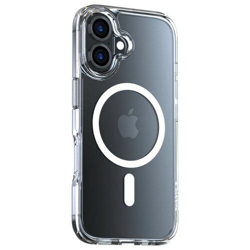 Накладка Apple iPhone 17 прозрачный силикон SafeMag