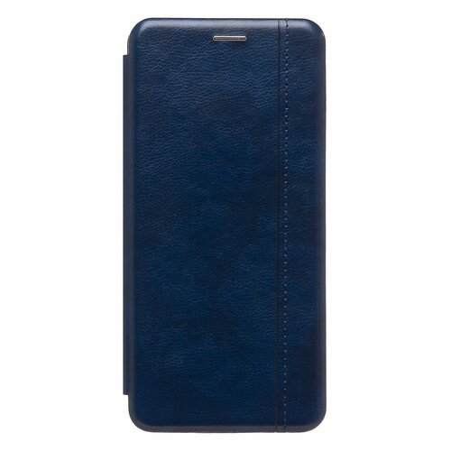Чехол-книжка Samsung A07 темно-синий горизонтальный Nice Case
