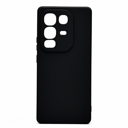 Накладка Infinix Note 50 4G/50 Pro 4G черный Silicone Case Full без лого