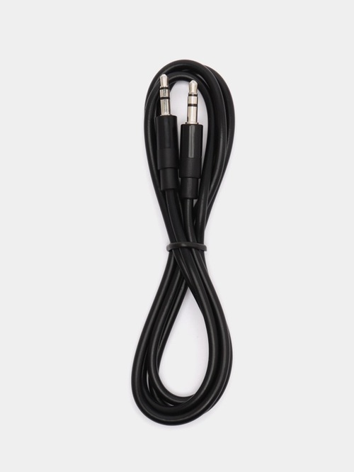 Кабель Jack 3.5(п) - Jack 3.5(п) Beautiful DX01 черный 1 м.