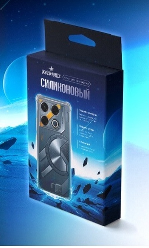 Накладка Realme 15T прозрачный с визитницей и защитой камеры силикон JM Противоударный