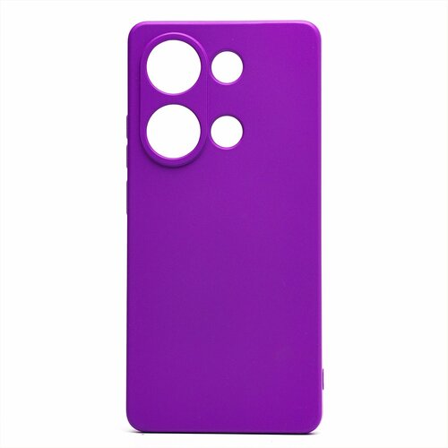Накладка Xiaomi Poco M6 Pro 4G/Redmi Note 13 Pro 4G/Note 14S фуксия Silicone Case