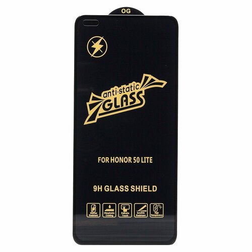 Защитное стекло Samsung S25 FE черный Antistatic тех.пак