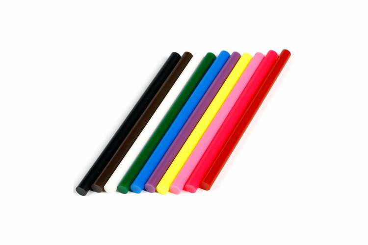 Стержень для клеевого пистолета Smartbuy 11*200 мм цветной 10 шт (SBT-GGGC-10)