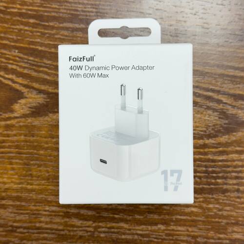 Сетевое зарядное устройство FaizFull FC224 USB Type-C 40W