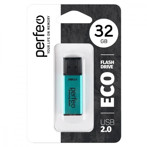Флешка USB Perfeo 32GB E03 eco зеленый