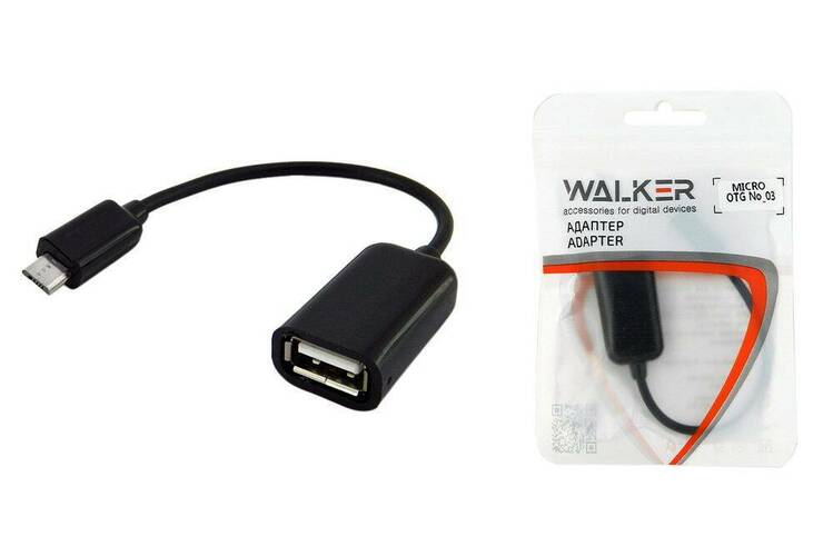 Переходник OTG micro USB - USB Walker