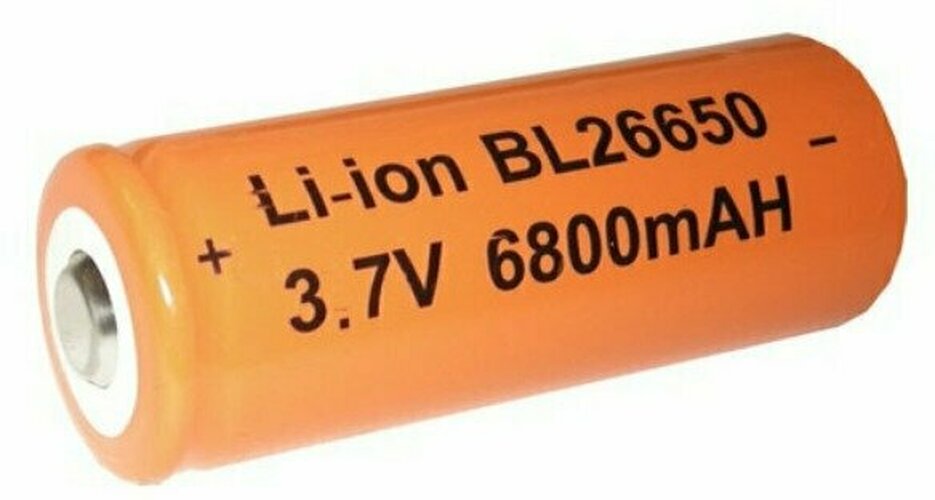 Аккумуляторы RAKETA 26650 6800mAh Li-Ion