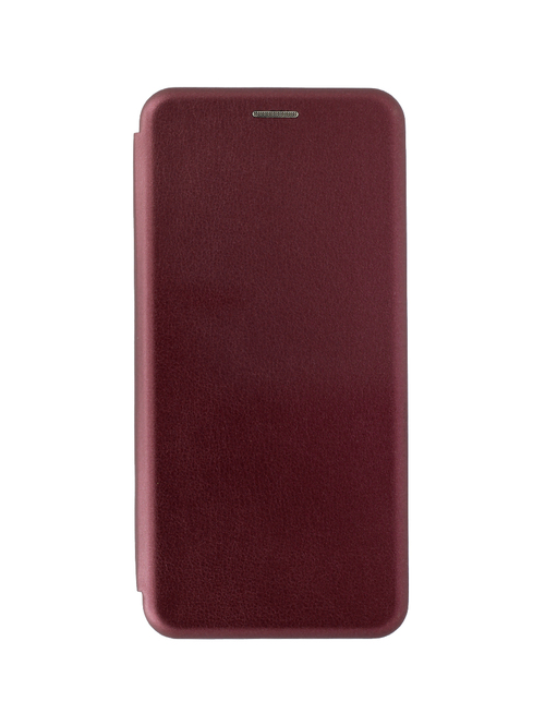 Чехол-книжка Infinix Hot 10 Lite бордовый горизонтальный ZB