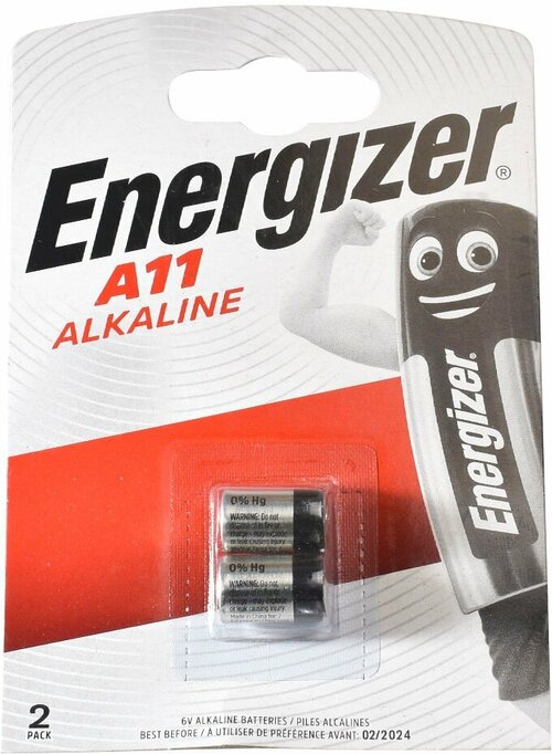 Батарейка Energizer 11A BL2 щелочная
