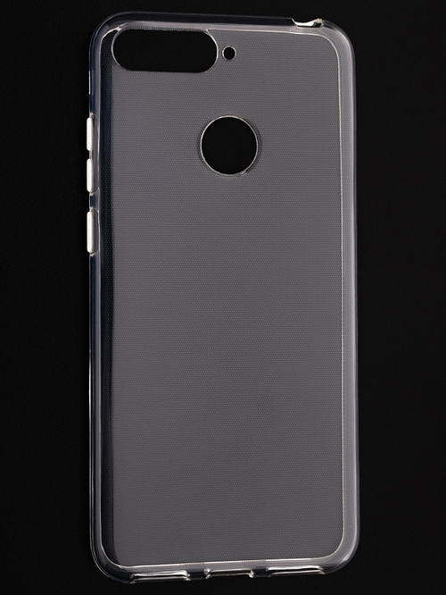 Накладка Huawei Honor 7A Pro/Y6 Prime 2018/7C прозрачный 1мм силикон