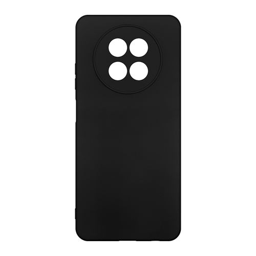 Накладка Realme 13 5G черный матовый силикон DF Однотонный