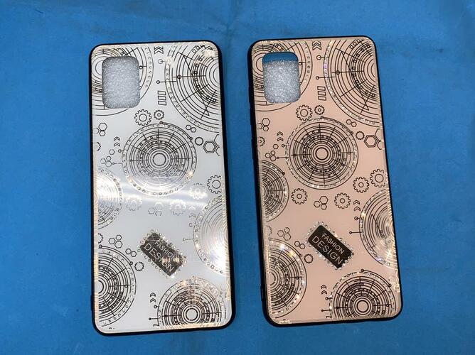 Накладка Xiaomi Redmi Note 15 Pro 4G пудровый с кольцом силикон+пластик Fashion Design Стразы