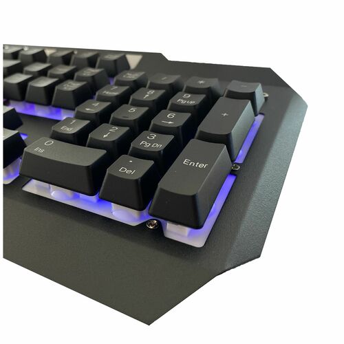 Клавиатура FaisON MECHANICS проводная игровая с подсветкой черный металл - 2