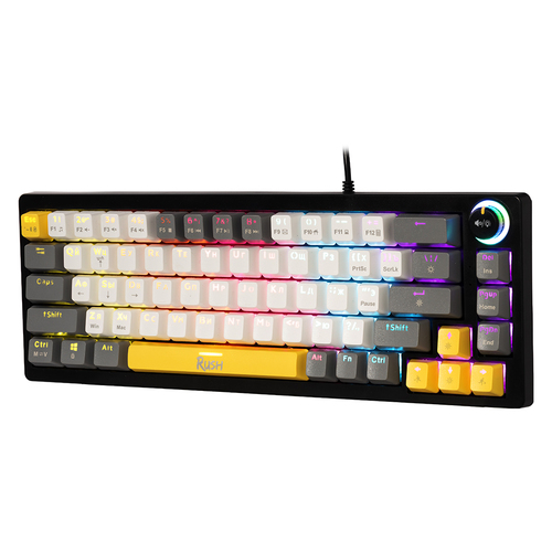 Клавиатура Smartbuy RUSH Z14 проводная игровая с подсветкой черный механика, красные свичи - 3