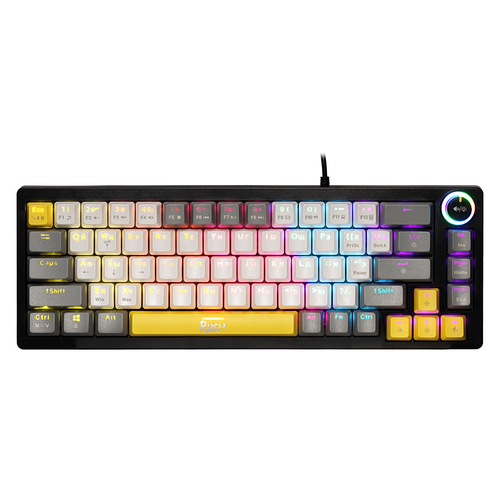 Клавиатура Smartbuy RUSH Z14 проводная игровая с подсветкой черный механика, красные свичи