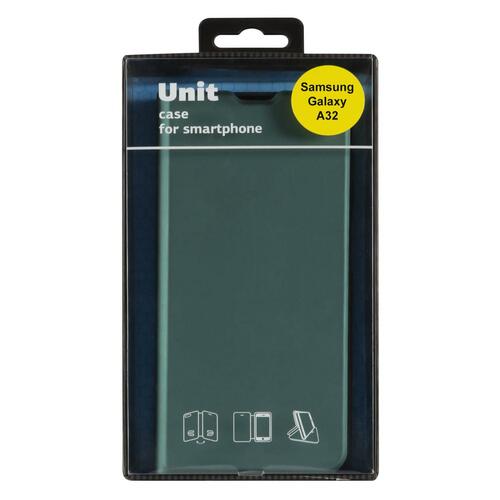 Чехол-книжка Samsung A22/M22/M32 зеленый горизонтальный RedLine Unit