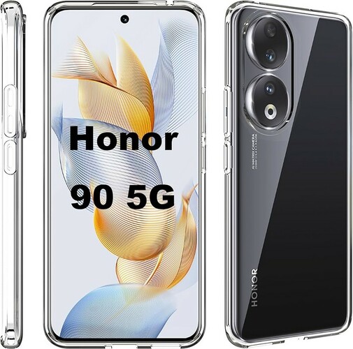 Накладка Huawei Honor 90 прозрачный 1.5мм силикон