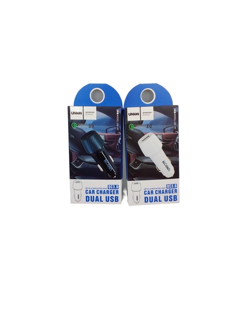 Автомобильные зарядные устройства UNION UN-811 1USB QC