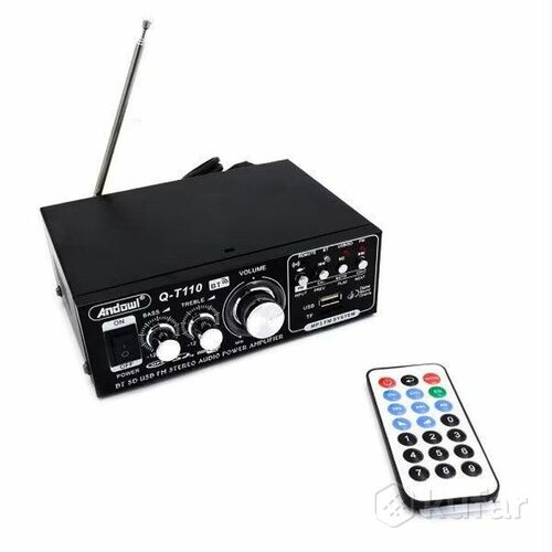 Усилитель звука ANDOWL Q-T110 MAX Bluetooth/AUX/FM/USB/TF, , - 2