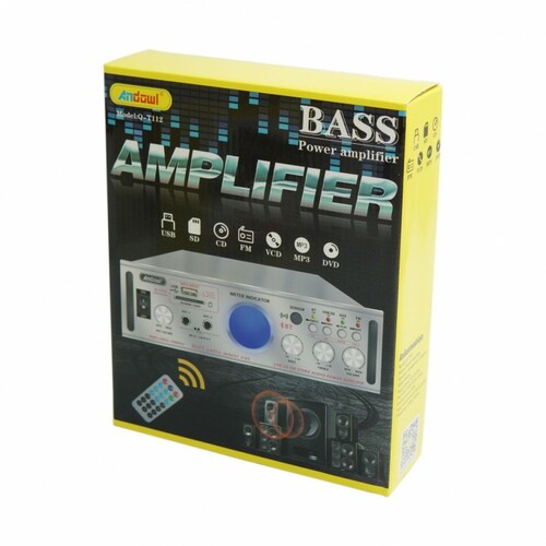 Усилитель звука ANDOWL Q-T112 Bluetooth/AUX/FM/USB/TF, - 2