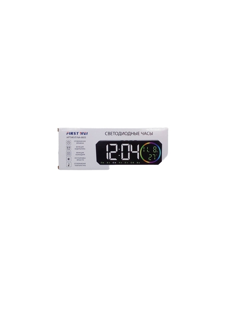 Настольные часы будильник электронные No brand NA-6605
