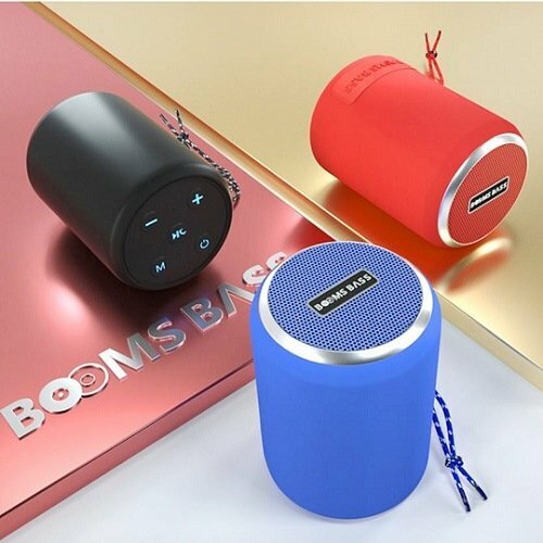 Колонка Бумбокс BOOMS BASS L3 TF/AUX/Radio/USB/bluetooth розовый