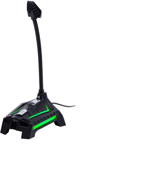 Микрофон Defender Ring GMC 150 компьютерный, для стрима настольный, Jack 3.5, - 2