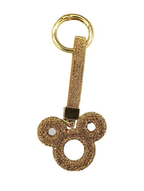 Брелок Мышка объемная стразы - 2