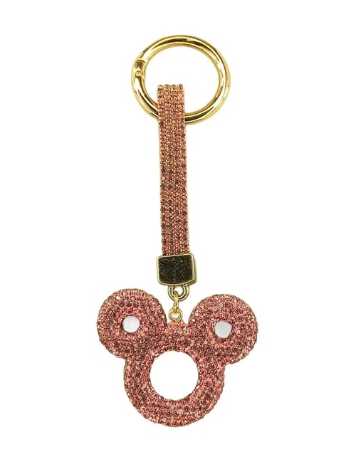 Брелок Мышка объемная стразы - 4