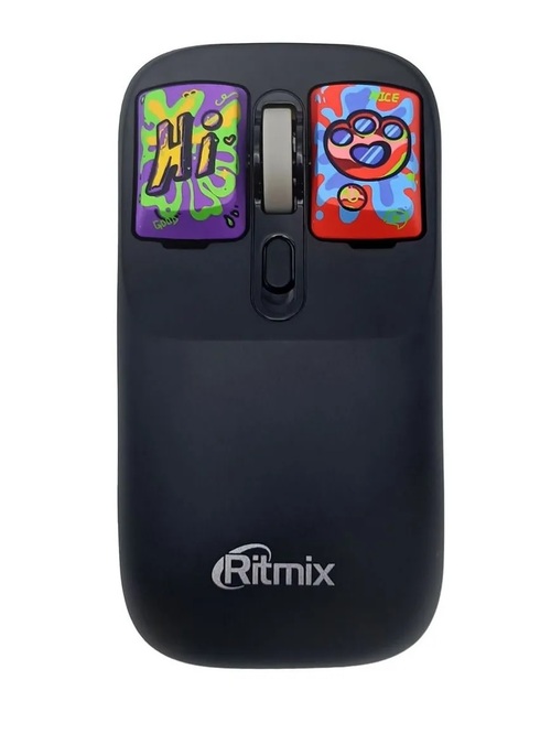 Мышь Ritmix RMW-335 Bluetooth+2,4G АКБ 1600 dpi черный - 3