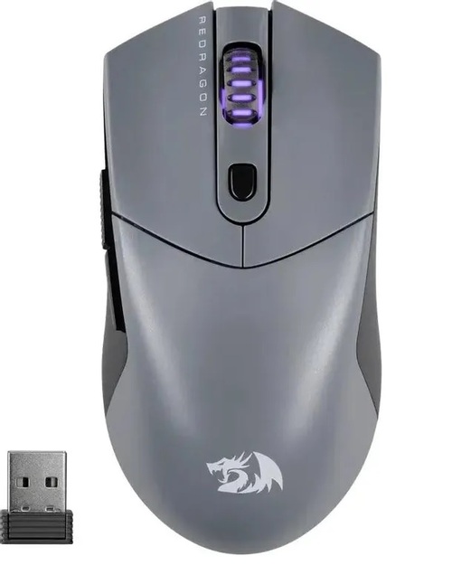 Мышь Redragon St4r Pro Bluetooth+2,4G оптическая игровая с подсветкой 26000 dpi, ускорение 50 G черный - 2