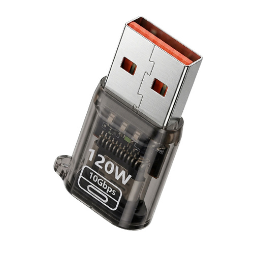 Переходник Type-C (м)- USB(п) Walker WA-041 черный