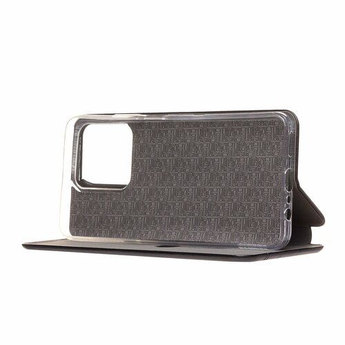 Чехол-книжка Realme C51/C53/Narzo N53/Note 50 черный горизонтальный Nice Case - 5